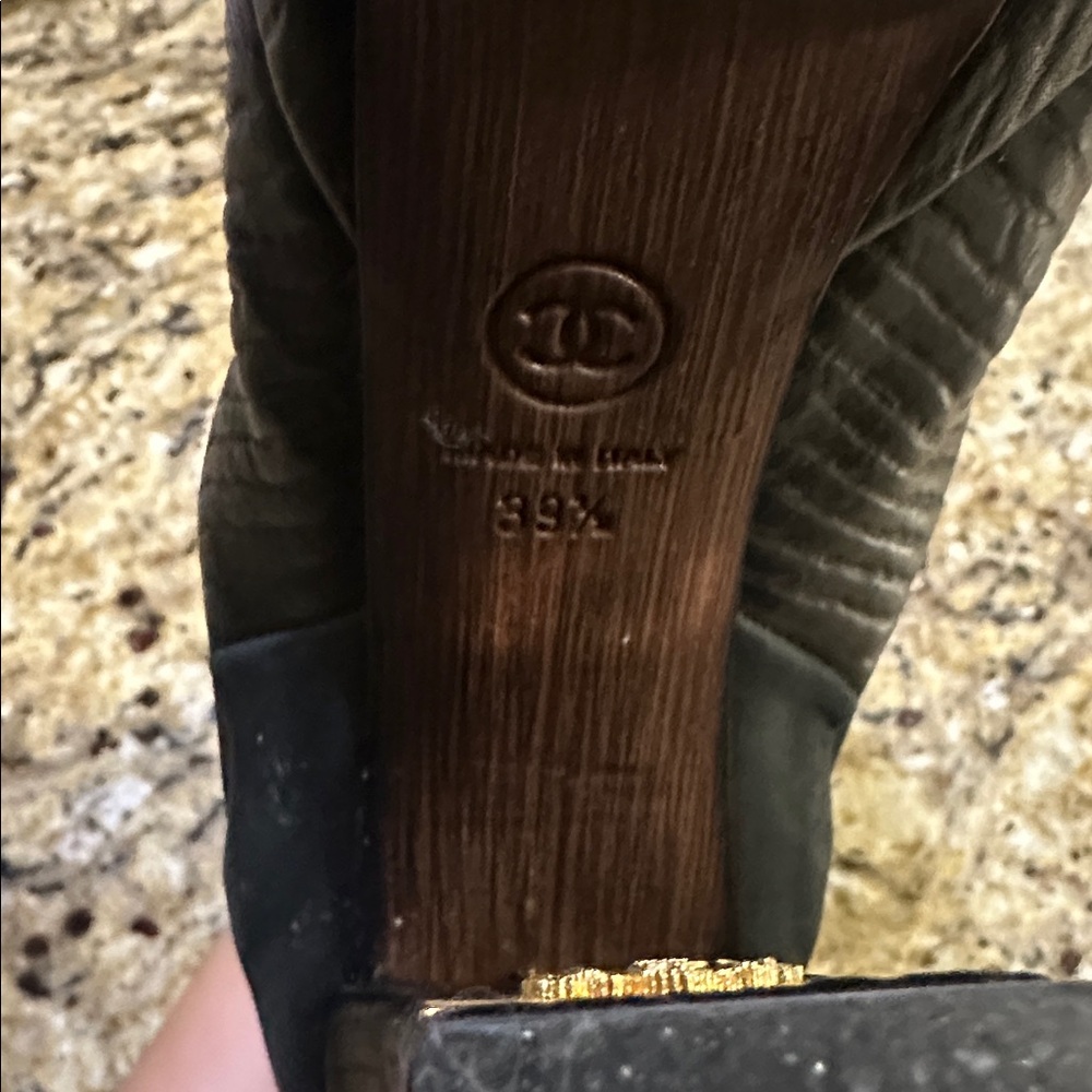 Chanel Bootie Black Platform - image 3